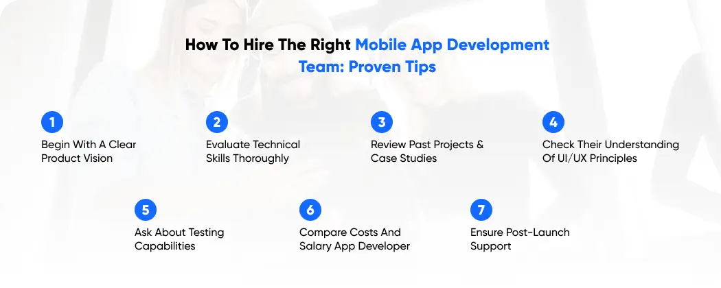 How to Hire the Right Mobile App Development Team Proven Tips