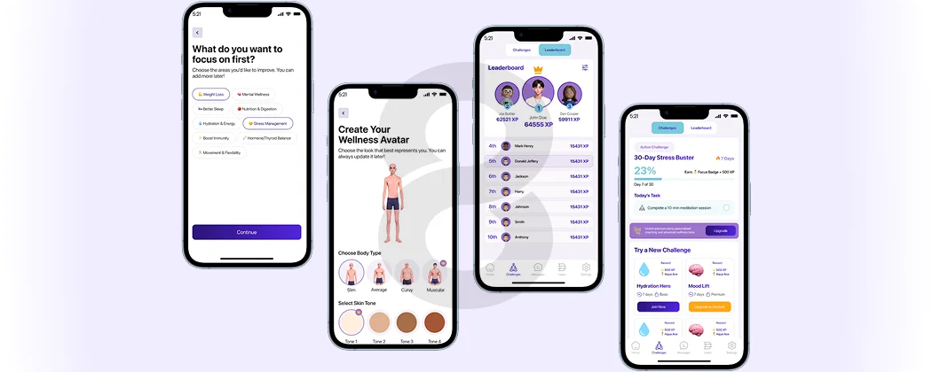 8ration Case Study: Matrix Health & Wellness Health App