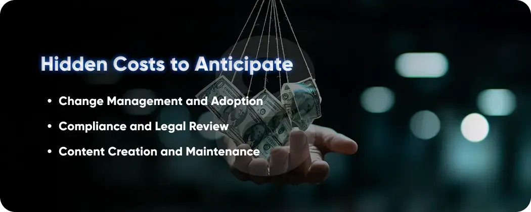 AI Chatbot Hidden Costs to Anticipate