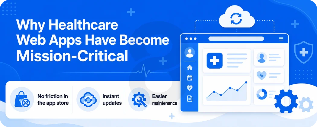Why Healthcare Web Apps Have Become Mission-Critical