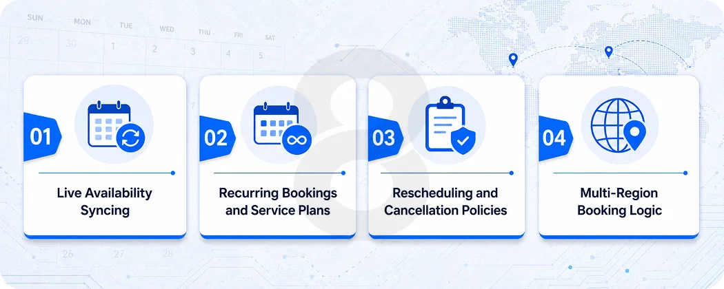 Advanced Scheduling and Booking Management
