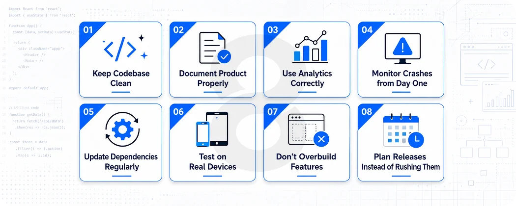 Best Practices to Reduce Long Term Maintenance Cost