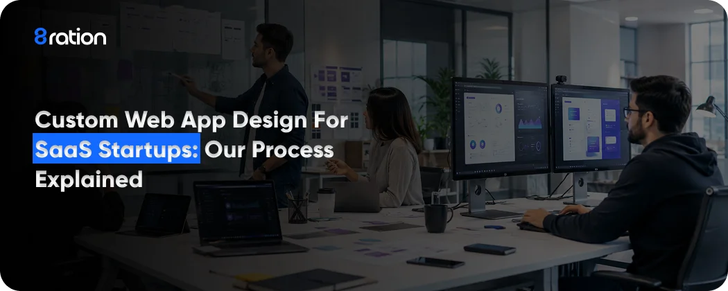 Custom Web App Design for SaaS Startups Our Process Explained