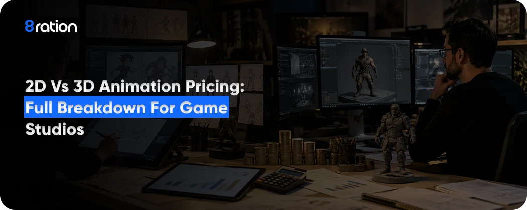 2D vs 3D Animation Pricing Full Breakdown for Game Studios