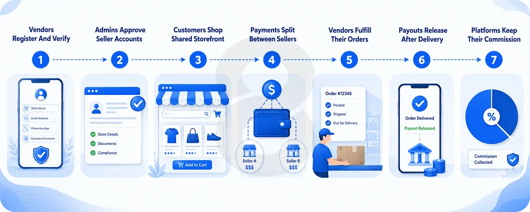 How Does a Multi Vendor Marketplace Work