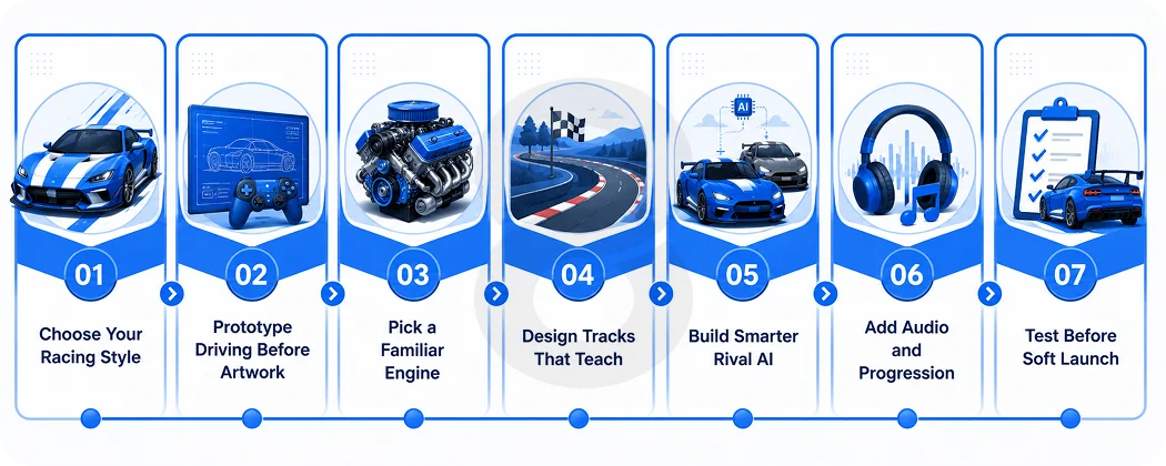 How to Make a Racing Game in 7 Step