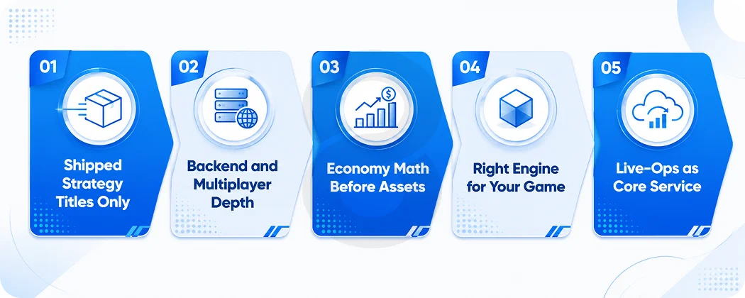 How to Vet a Strategy Game Development Company (5 Checks)