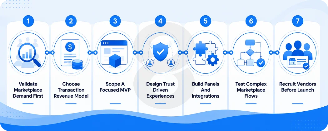 Multi Vendor Marketplace Development Process Step by Step