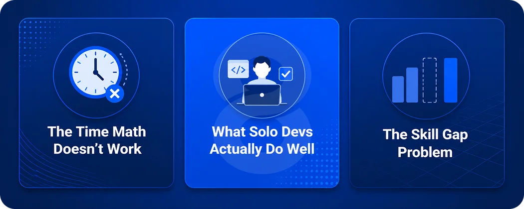 The Solo Developer Path Creative Freedom Crushing Workload