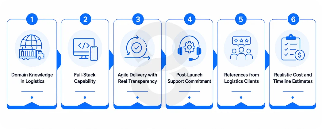 What to Look for in a Logistics App Development Partner