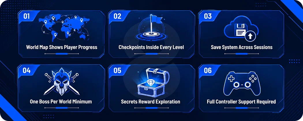 Core Features Every Mario Style Game Needs