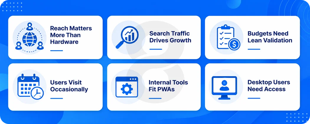 When to Choose a Progressive Web App