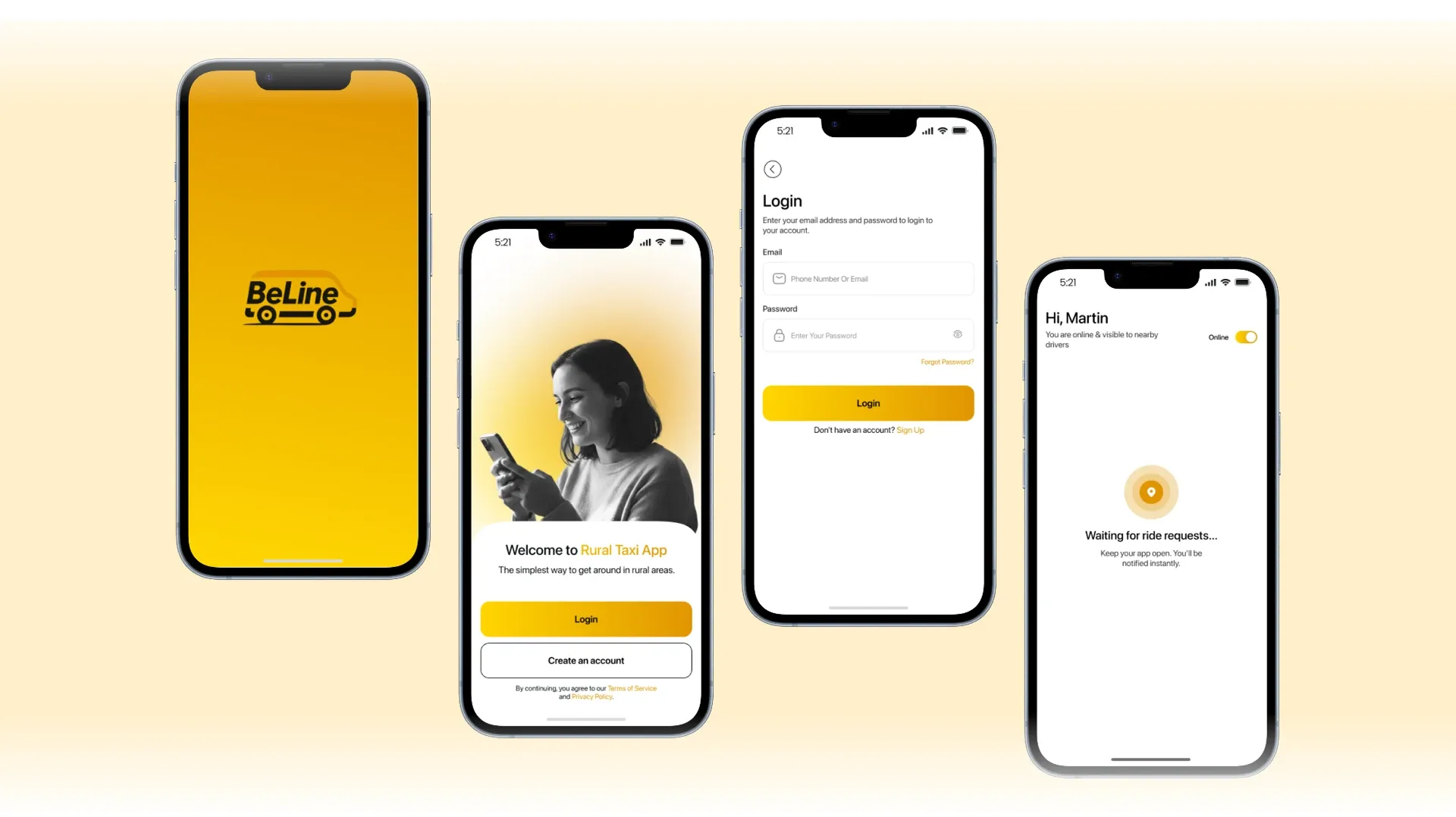 Be Line App - Connecting Rural Communities Through Reliable Rides Big-Banner