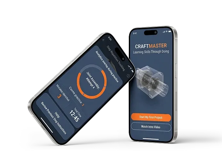 CraftMaster - Learning Skills Through Doing