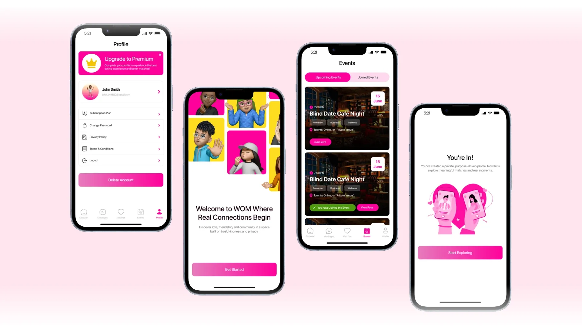 Word of Mouth App - Dating Beyond the Surface Big-Banner