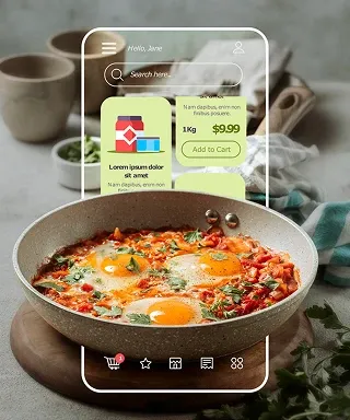 AR App Development - Food Apps