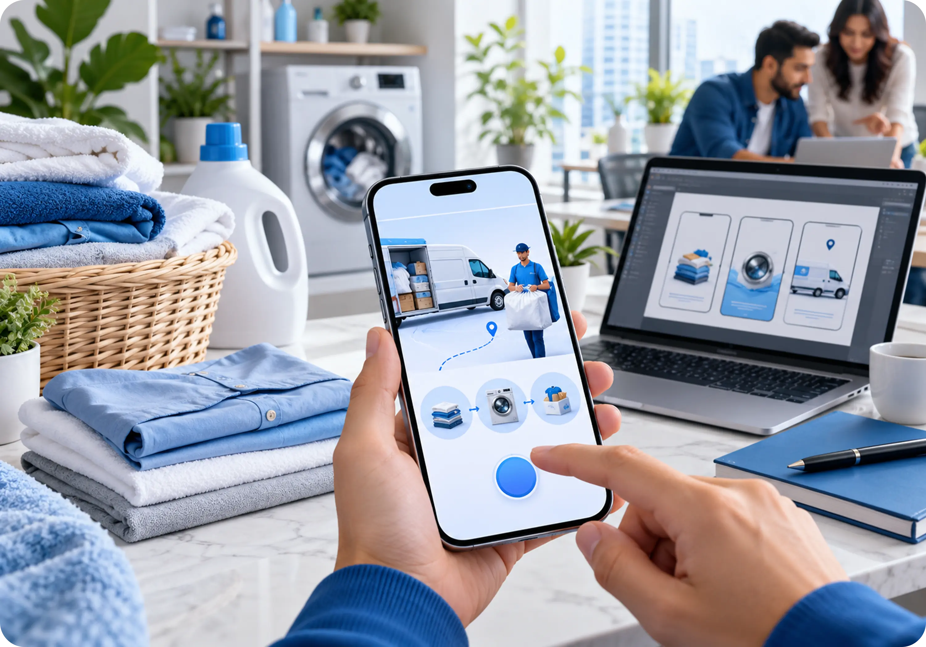 Why Choose 8ration as Your Laundry App Development Company