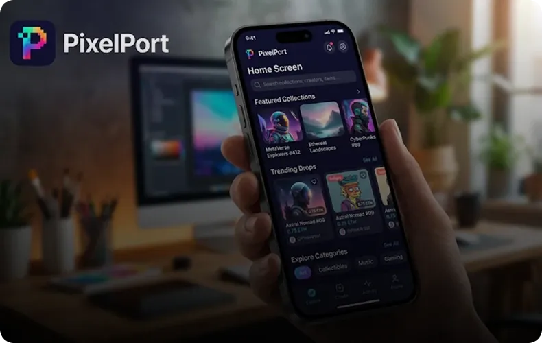 PixelPort Market