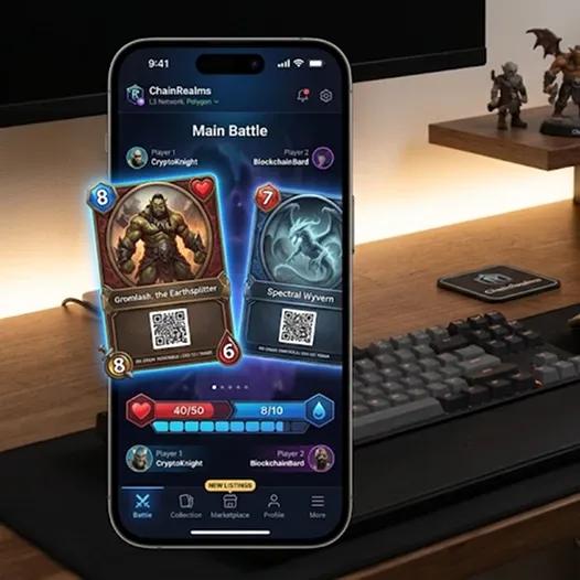ChainRealms: Collectible Card Battler