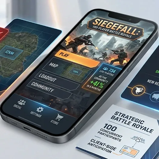 Siegefall: 100-Player Battle Royale